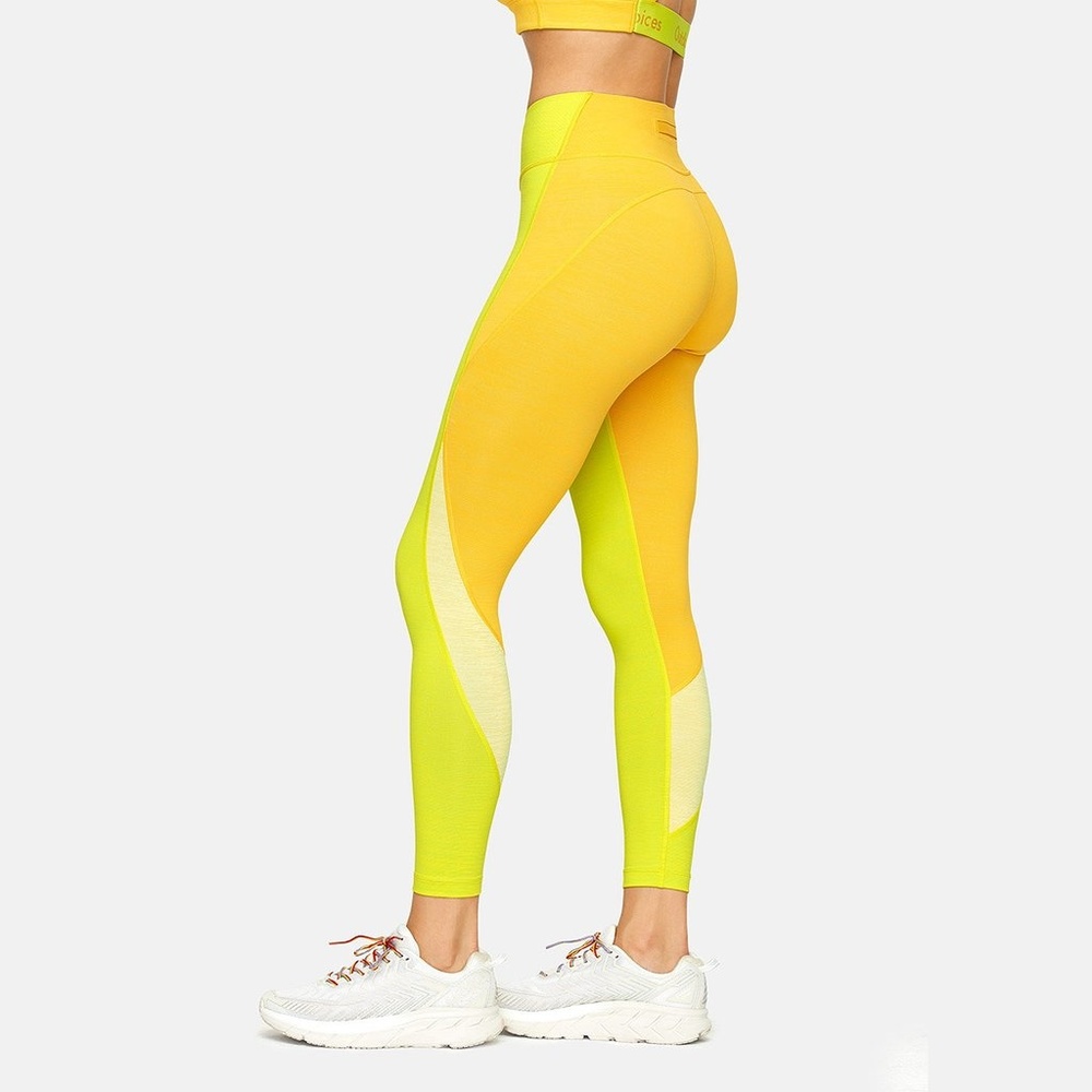 ISO Outdoor Voices Yellow Zoom Leggings Size Small